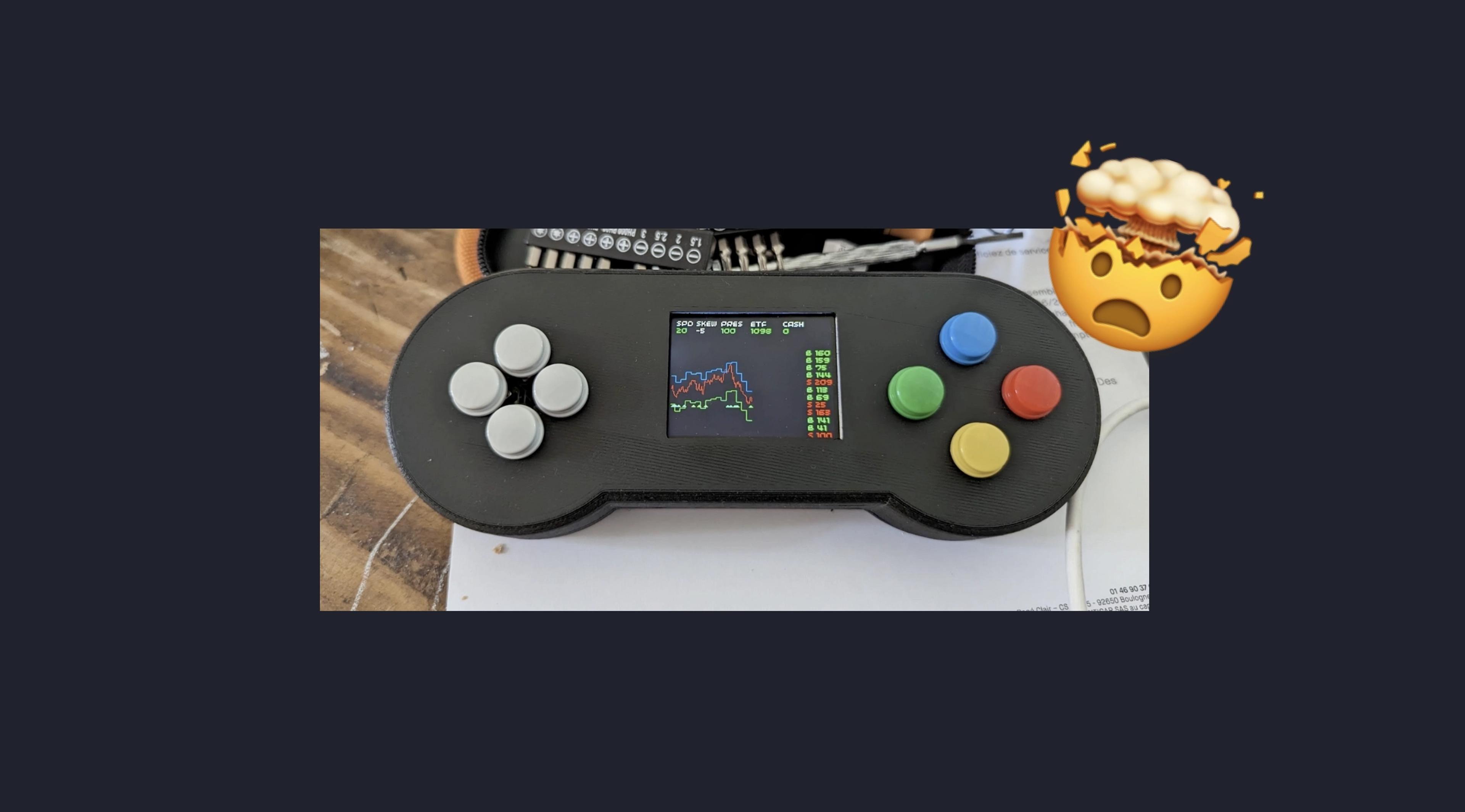 Banner for blog post "Making a trading Gameboy: A pocket exchange and algo trading platform"