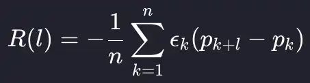 An equation for the empirical price impact function.