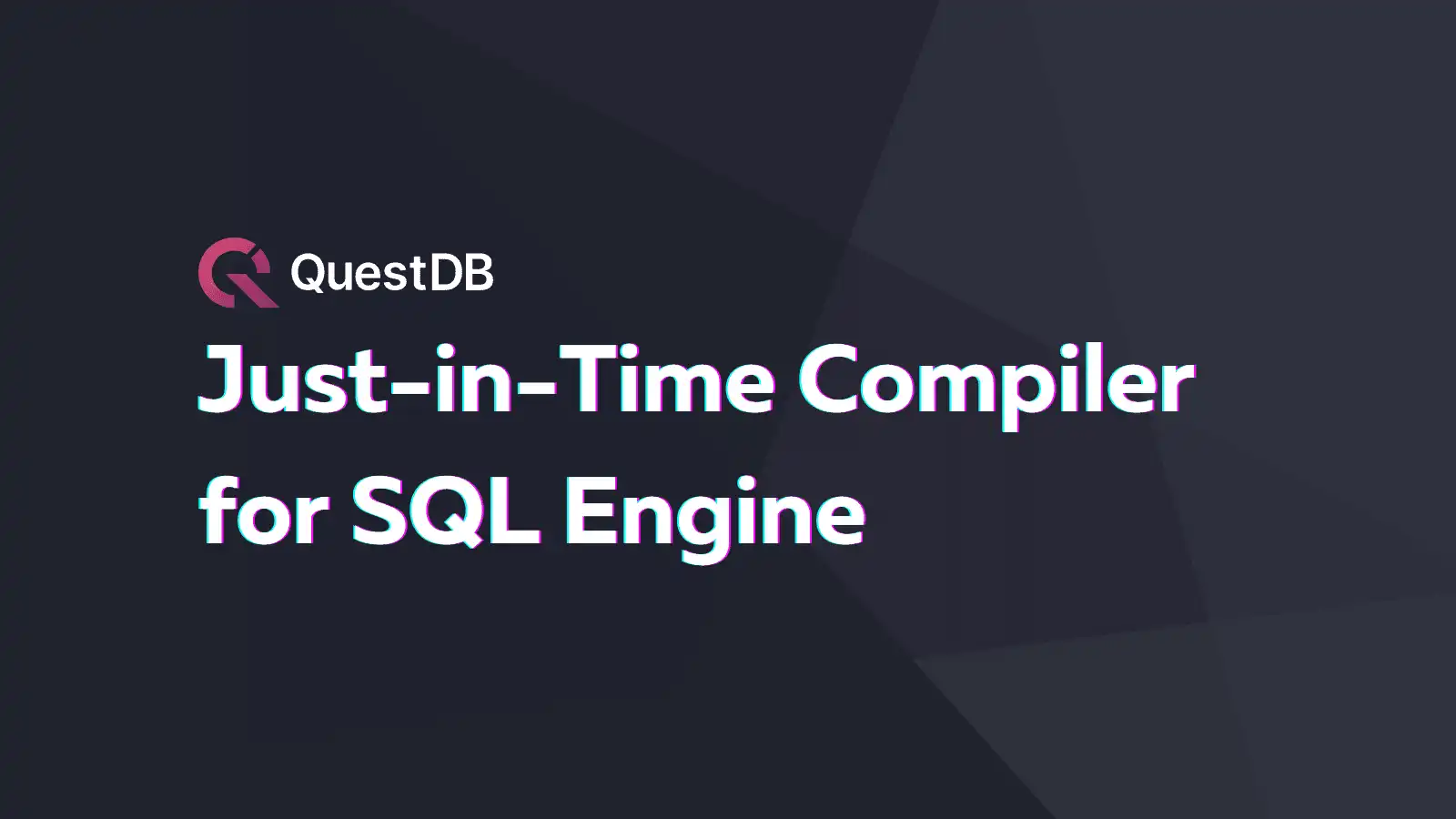 Details of the latest QuestDB version which includes a JIT compiler for the SQL engine