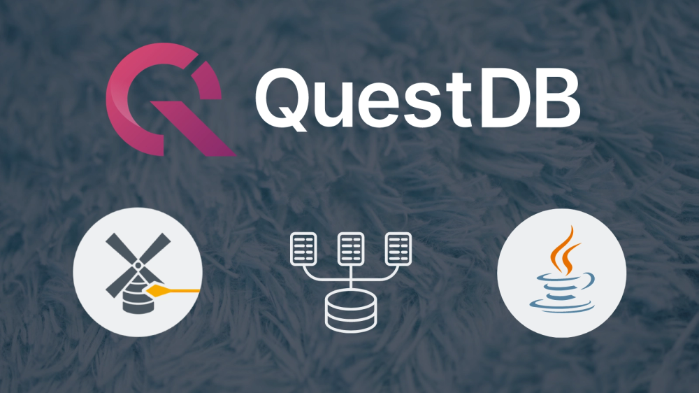 A banner with a fuzzy background, and logos for QuestDB, SQLancer and Java.